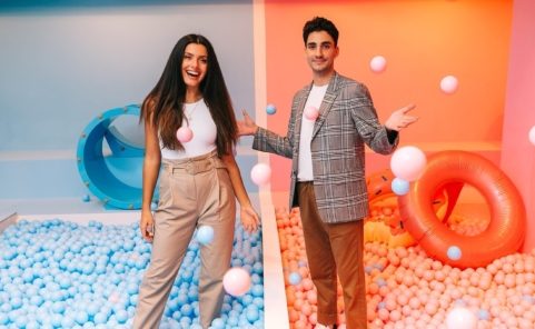 Influencer Karapetyan und Ehmele