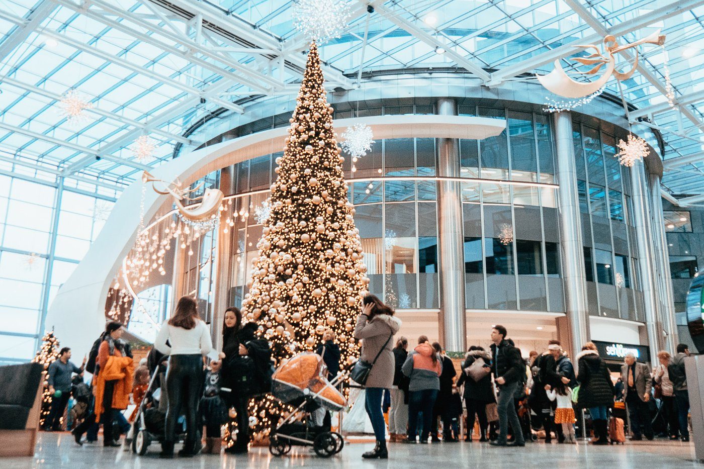 Weihnachtsdorf in der Millennium City