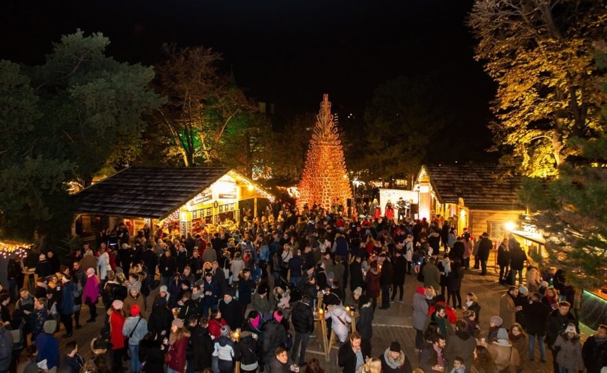 Weihnachtsdorf am Campus der Universität Wien