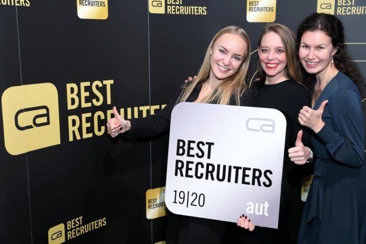 Best Recruiters 2019 - Unternehmen aus 34 Branchen wurden in punkto Recruiting-Qualität geprüft und ausgezeichnet