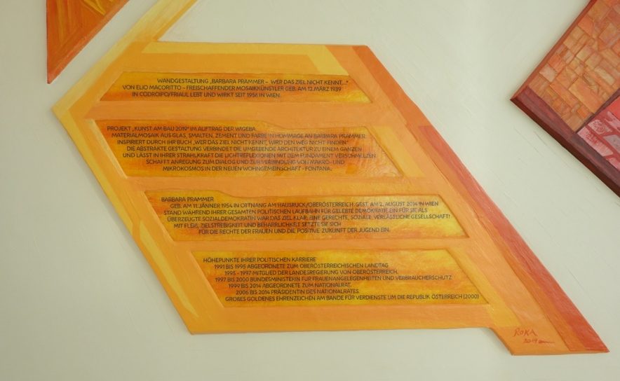 Kunst am Bau im Barbara-Prammer-Hof