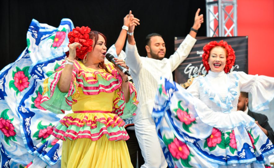 Tanzgruppe aus Dominikanischer Republik
