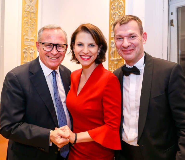 Gäste der Neujahrsgala von Taxi 40100 im Wiener Musikverein