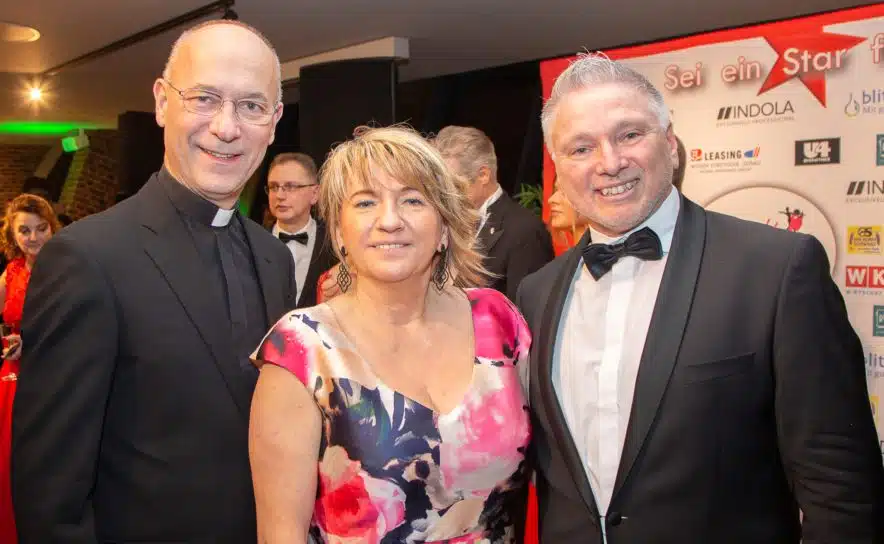 Toni Faber mit Gabi und Robert Schwenk