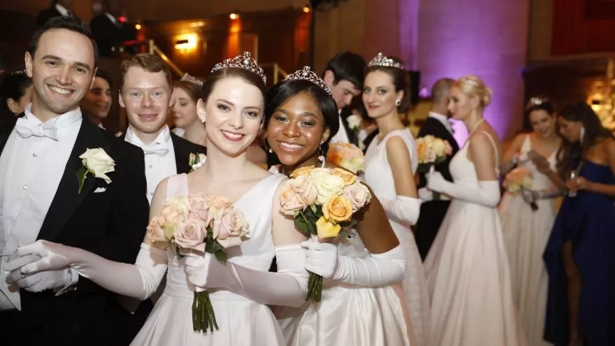 Debütanten am Viennese Opera Ball in New York