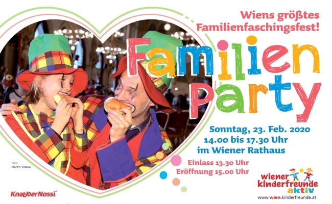 Familienfaschingsfest 2020 im Wiener Rathaus