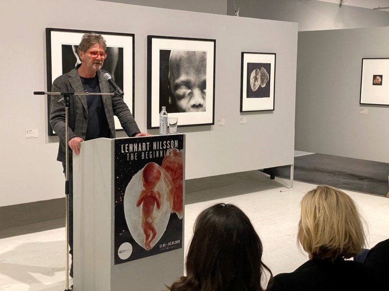 Peter Coeln eröffnet die Westlicht Ausstellung über Lennart Nilsson