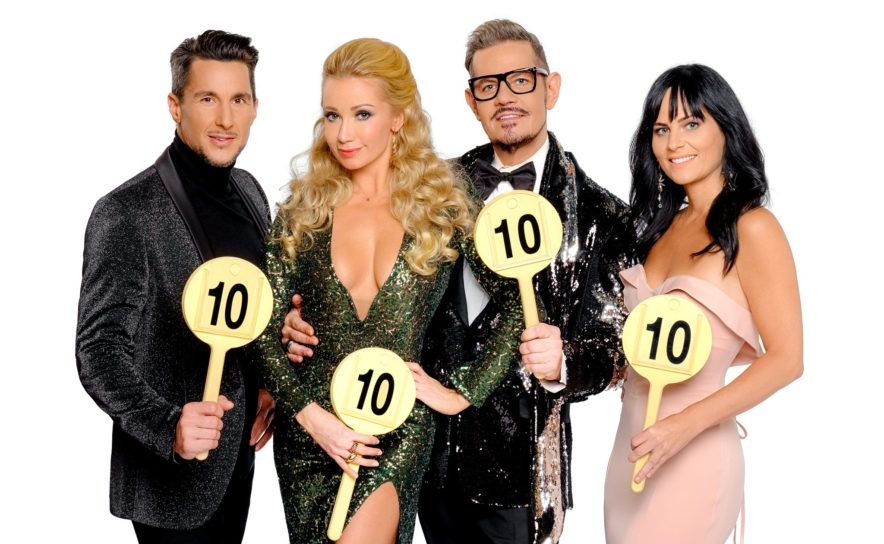 Dancing Stars Jury: Balázs Ekker, Karina Sarkissova, Dirk Heidemann, Nicole Hansen