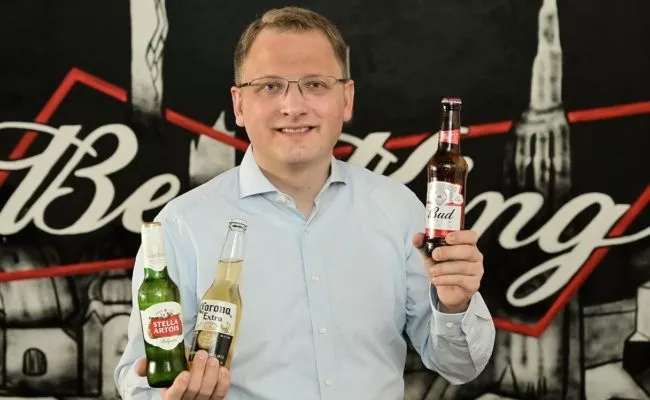 Anheuser-Busch Country Manager Lennart Kübler