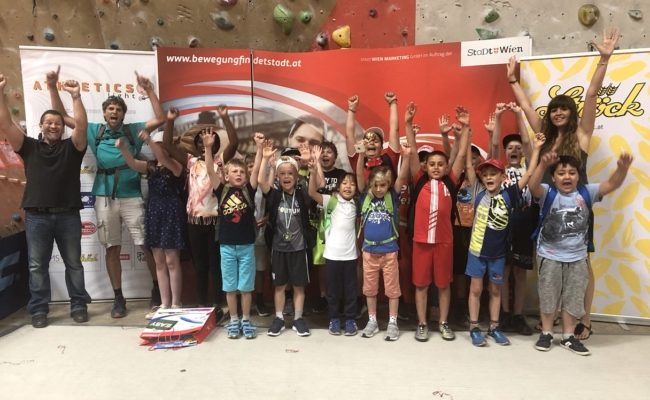 Die glücklichen GewinnerInnen von ATHLETICS light 2019