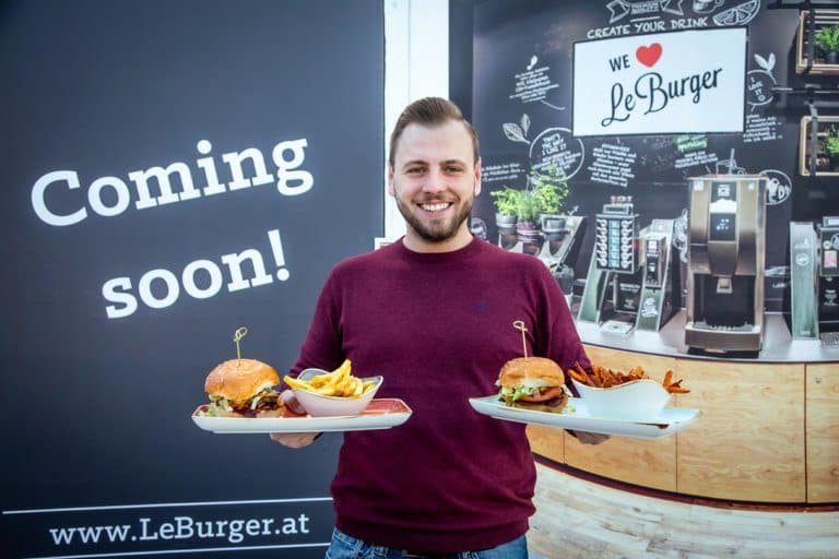 Der größte Le Burger Österreichs soll am 17. April im Auhof Center öffnen