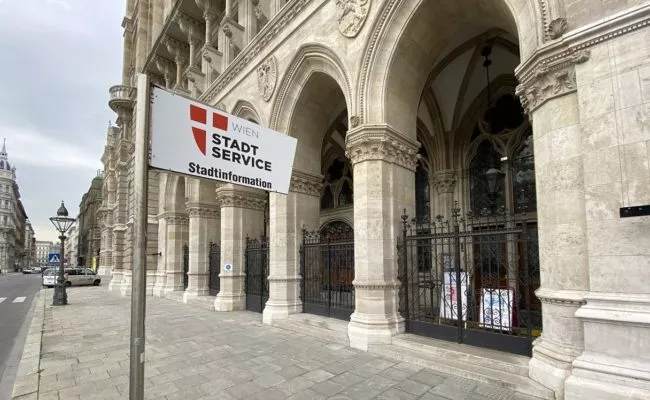 Stadt Service Wien im Wiener Rathaus