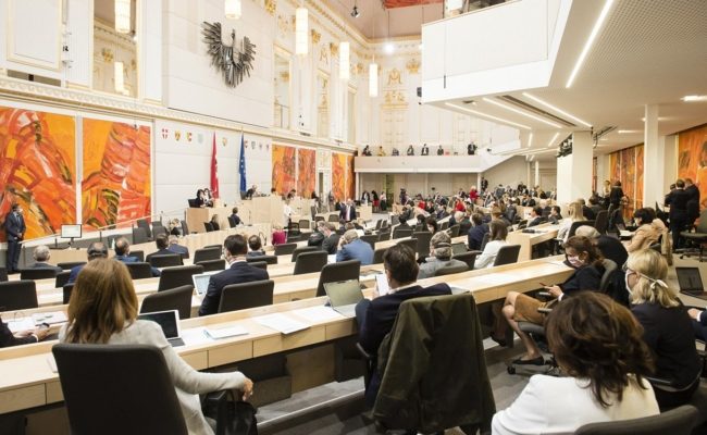 Nationalratssitzung in der Hofburg
