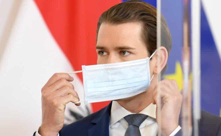 Sebastian Kurz überlegt Maskenpflicht für Gastro-Personal