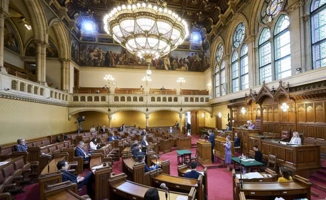 Gemeinderatssitzung im Wiener Rathaus in Zeiten von Corona-Krise