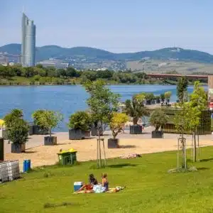 Copa Beach vor der Donau-City hat die legendäre Copa Cagrana abgelöst