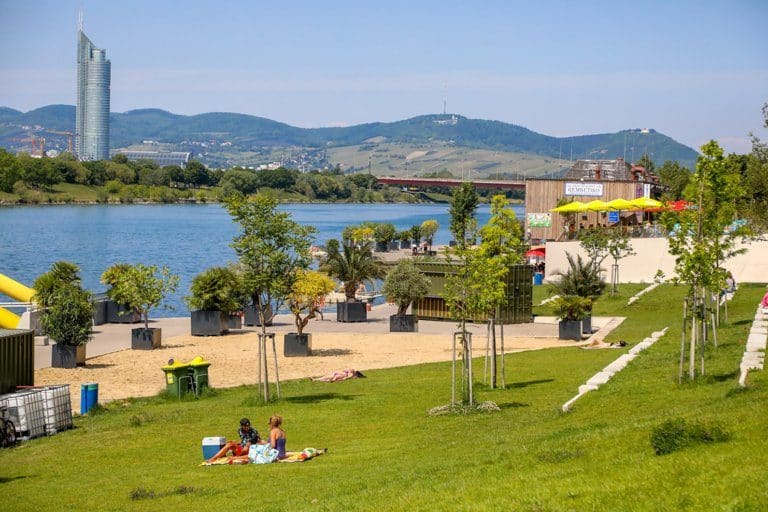 Copa Beach vor der Donau-City hat die legendäre Copa Cagrana abgelöst