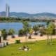 Copa Beach vor der Donau-City hat die legendäre Copa Cagrana abgelöst