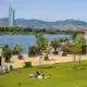 Copa Beach vor der Donau-City hat die legendäre Copa Cagrana abgelöst