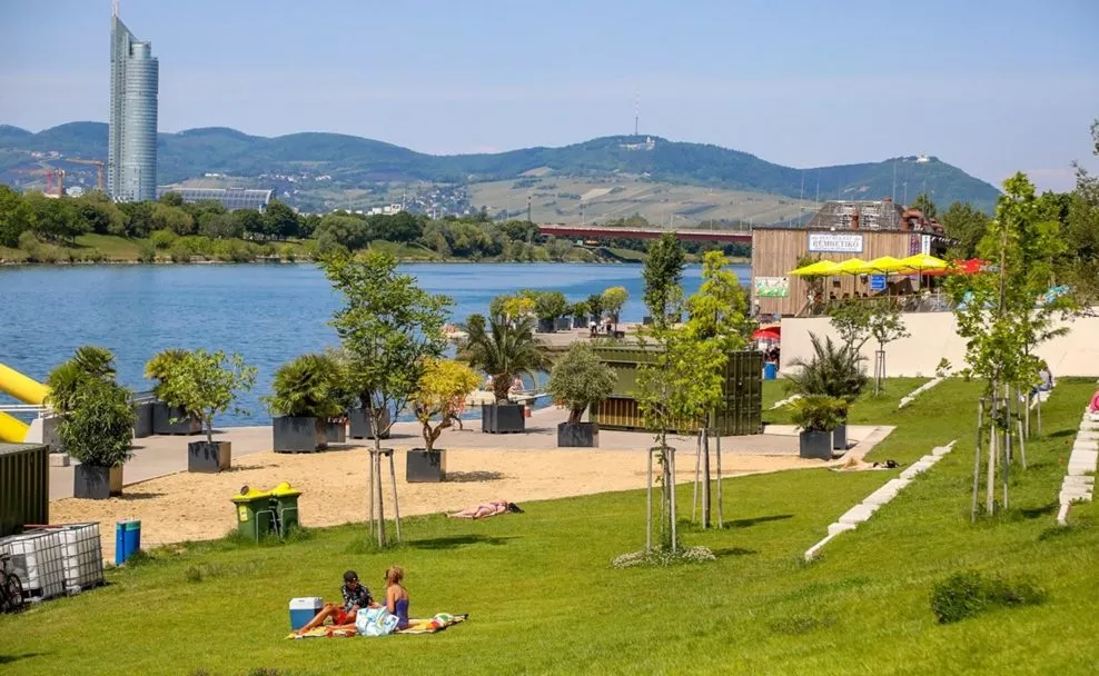 Copa Beach vor der Donau-City hat die legendäre Copa Cagrana abgelöst