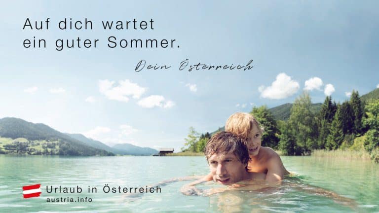 Werbe-Sujet "Auf Dich wartet ein guter Sommer" soll Urlauber aus Deutschland anlocken