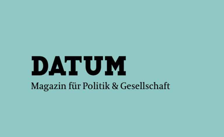 Das Monatsmagazin "Datum" schafft Posten des Chefredakteurs ab