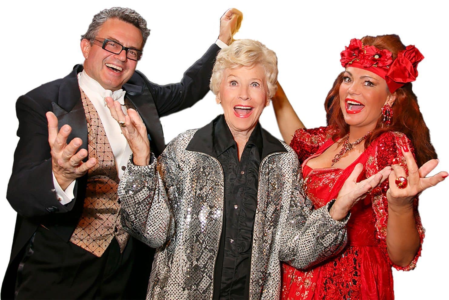 Flotter Dreier mit Waltraut Haas im Schönbrunner Stöckl