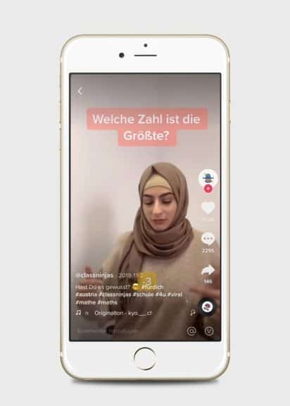 Spass an Mathematik zu vermitteln, ist es ein wesentliches Anliegen von ClassNinjas auf TikTok