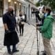 "Der Standard TV"-Team bei Filmaufnahmen in Wien