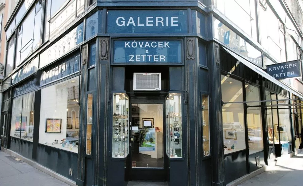 Die Galerie Kovacek & Zetter in der Wiener Innenstadt an der Adresse Stallburggasse 2