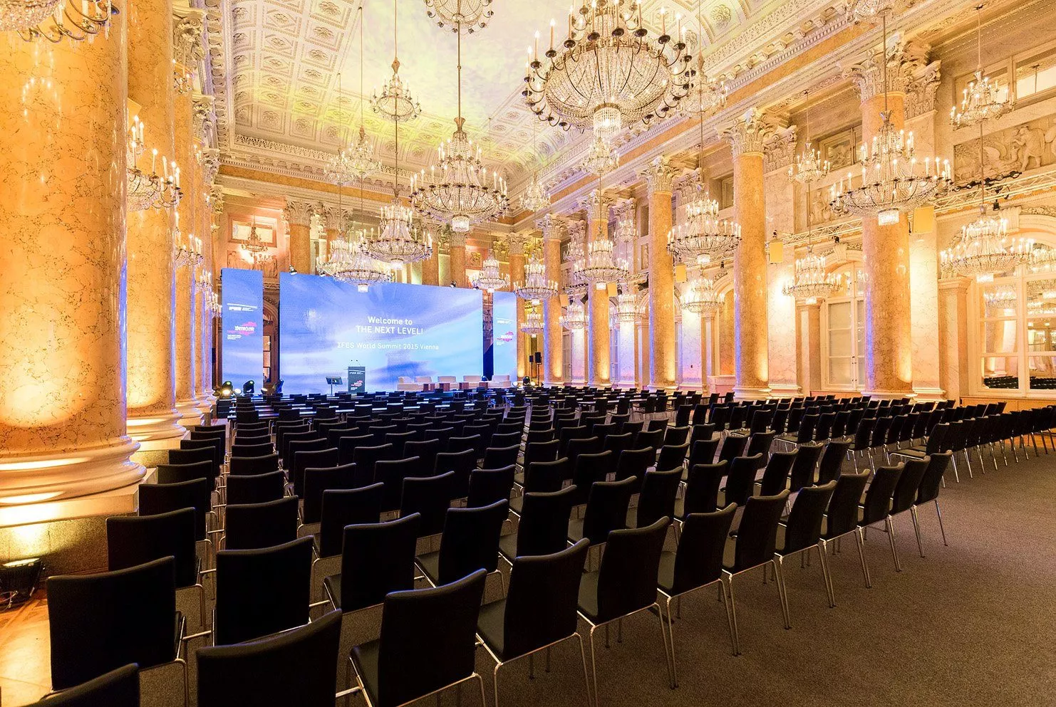 Das Kongresszentrum in der Hofburg Wien bietet Platz für Veranstaltungen mit 50 - 4.900 Personen