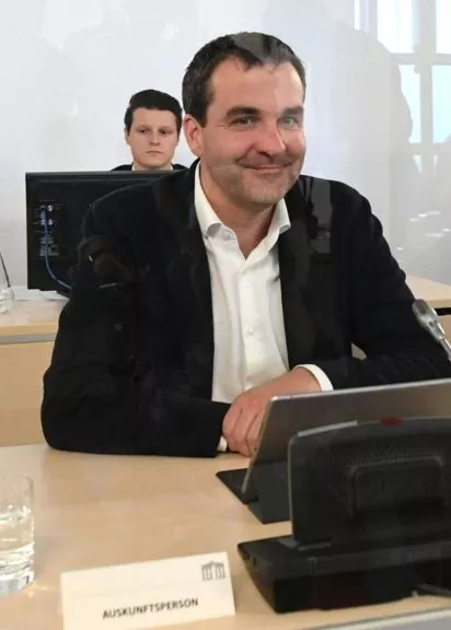 Der als Zeuge geladene "Falter"-Chefredakteur Florian Klenk im Rahmen des Ibiza-U-Ausschusses