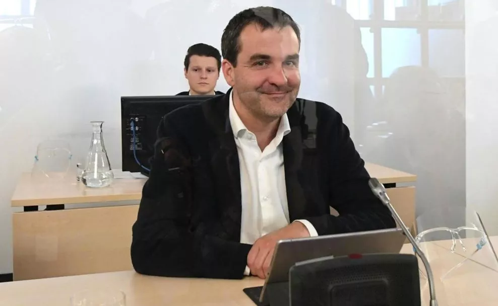 Der als Zeuge geladene "Falter"-Chefredakteur Florian Klenk im Rahmen des Ibiza-U-Ausschusses