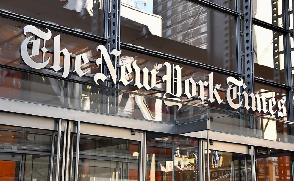 New York Times Gebäude in New York