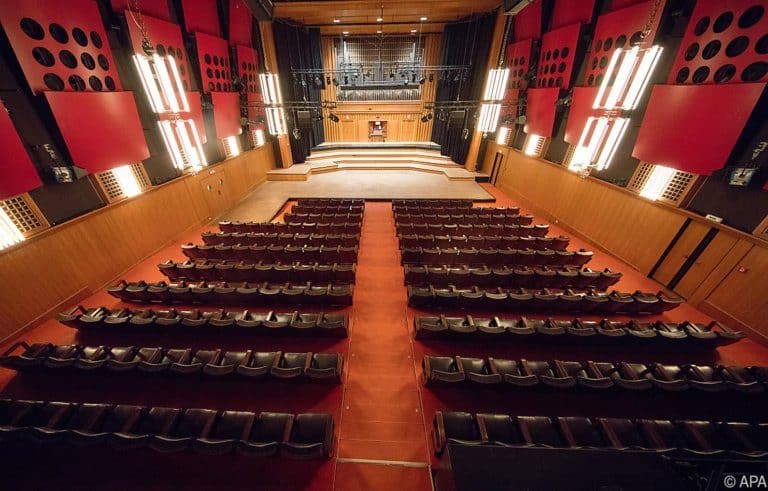 Großer Sendesaal im ORF Radiokulturhaus in Wien