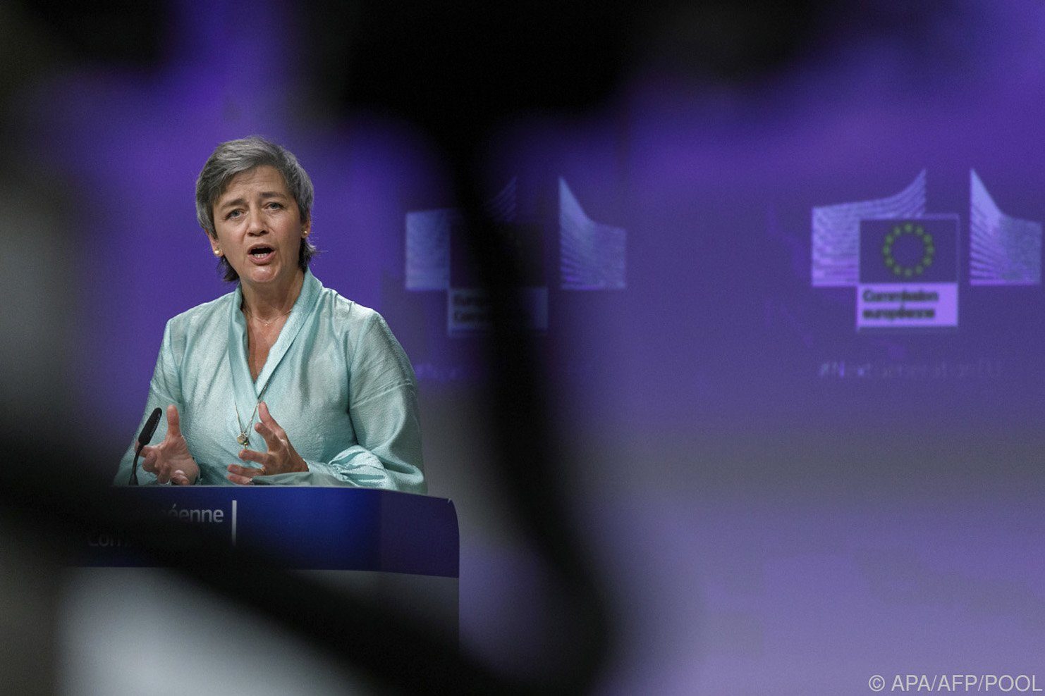 EU-Wettbewerbskommissarin Margrethe Vestager nimmt US-Internetkonzerne unter die Lupe