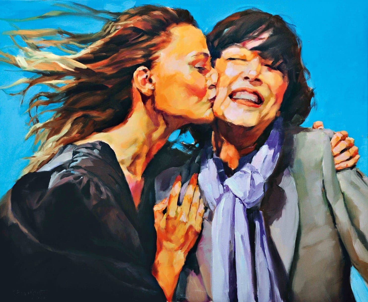 Ingrid Brandstetter Werkzyklus En Voyage | © Norbert Stadler Ingrid Brandstetter Werkzyklus En Voyage in der Galerie Kovacek & Zetter
