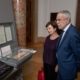Bundespräsident Alexander Van der Bellen und Doris Schmidauer im Haus der Geschichte