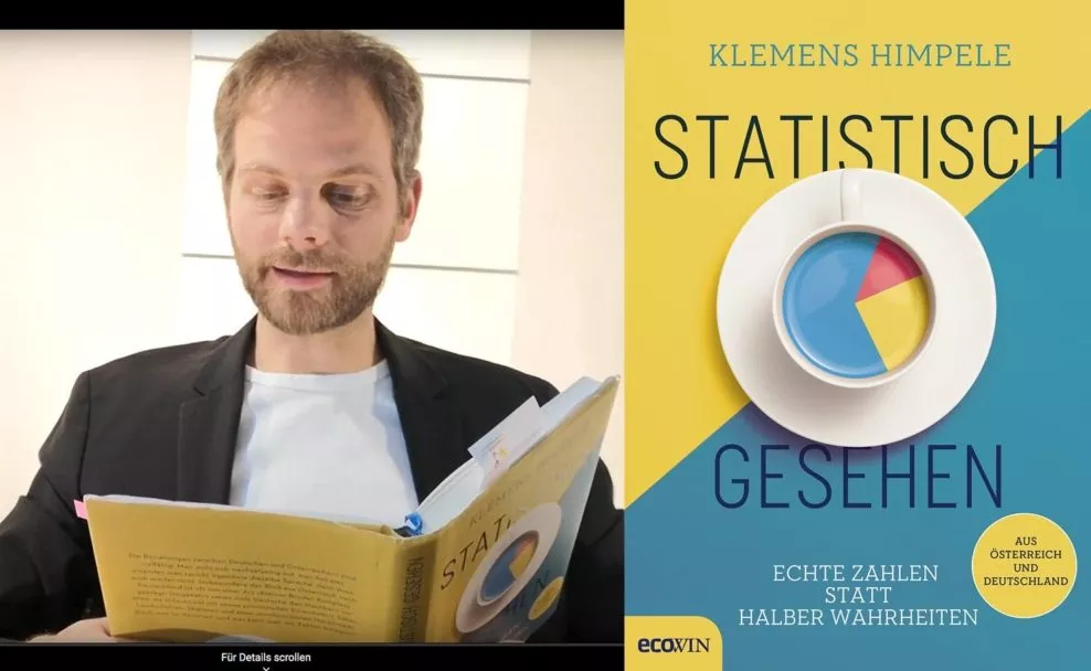 Klemens Himpele liest aus seinem Buch "Statistisch gesehen"