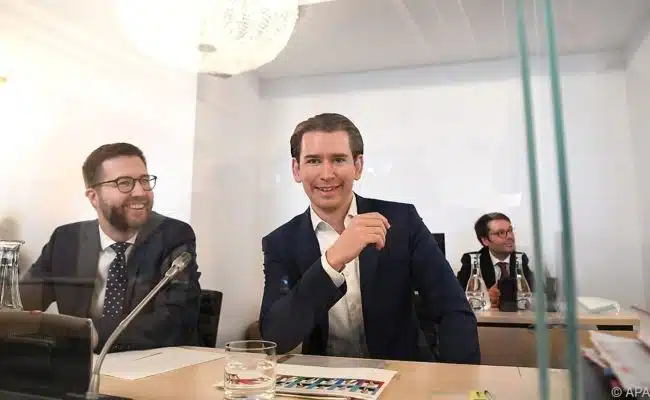 Sebastian Kurz hatte vor den Befragungen im Ibiza-U-Asschuss leicht lachen