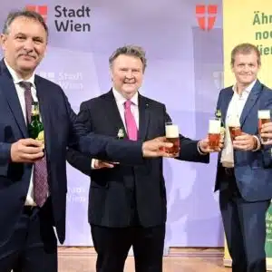 Mediengespräch zu "Mehr Wien in Bier" mit Bürgermeister Michael Ludwig