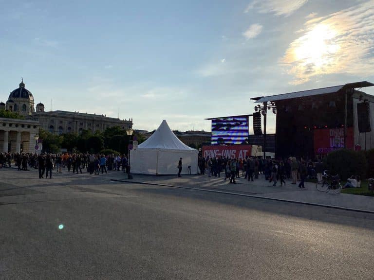 Kundgebung "Ohne-Uns ist es dunkel und still" am Wiener Heldenplatz fand kein Echo bei der Regierung