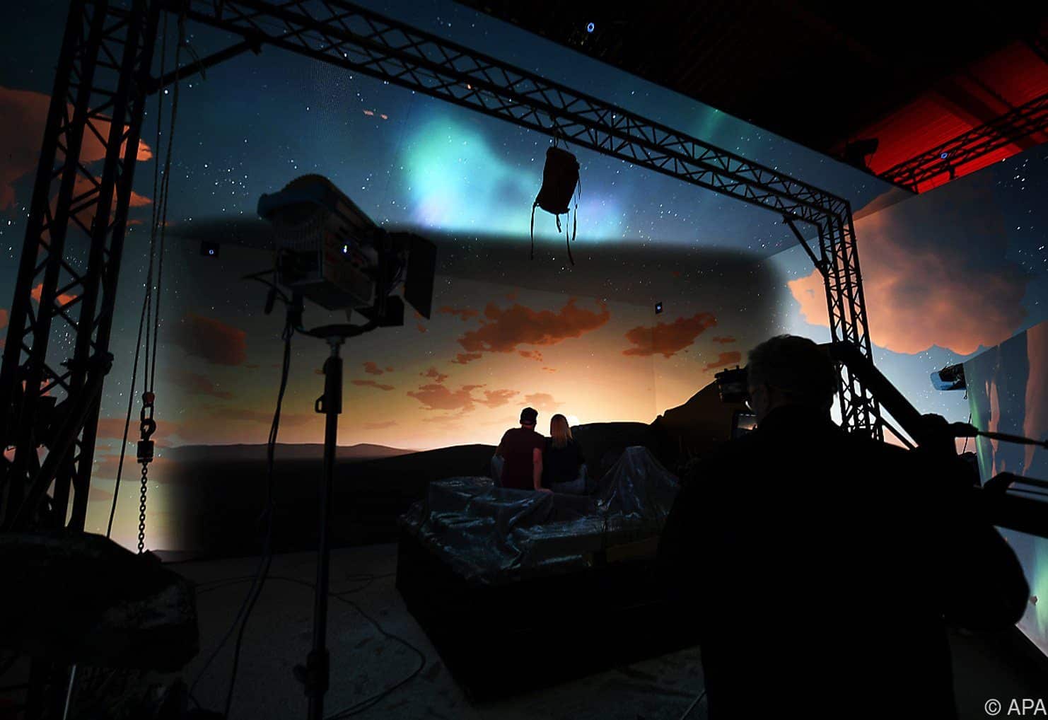 Virtual Production Studio Vienna bietet 270-Grad-Set mit 200 Quadratmeter LED-Fläche