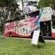 Donauinselfest Tourbus mit Wir4 machte Halt im Währingerpark