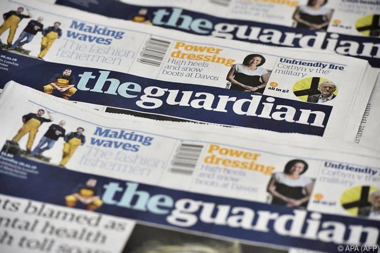 Britische Medien wie die Tageszeitung "The Guardian" streicht wegen Corona Jobs in Redaktionen