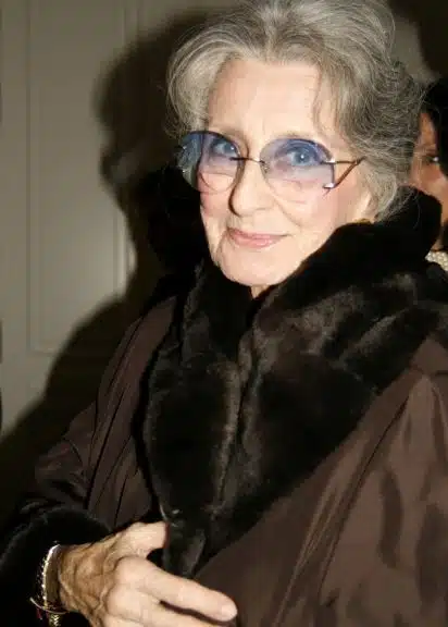 Lotte Tobisch 2008 im Ronacher Theater in Wien