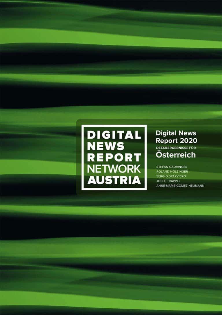 Österreich-Zahlen im "Reuters Institute Digital News Report" 2020