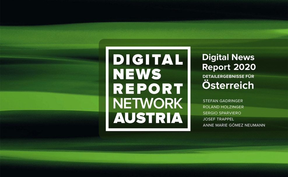 Österreich-Zahlen im "Reuters Institute Digital News Report" 2020