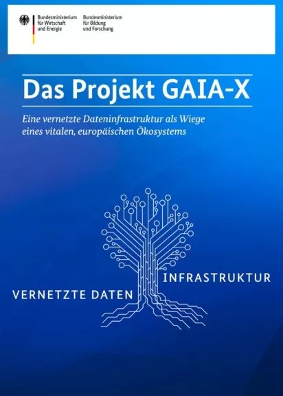 Projekt GAIA-X für "Eine vernetzte Dateninfrastruktur als Wiege eines vitalen, europäischen Ökosystems"