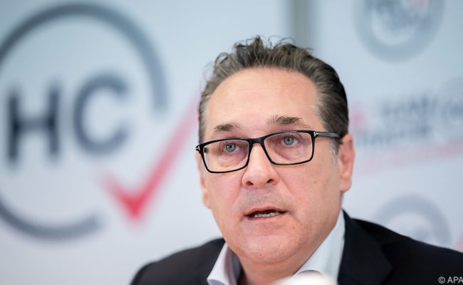 Heinz-Christian Strache will mit Team HC Strache bei der Wien Wahl antreten